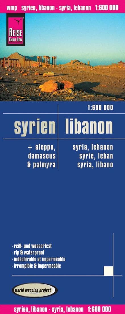 Syria & Lebanon Road Map - Reise