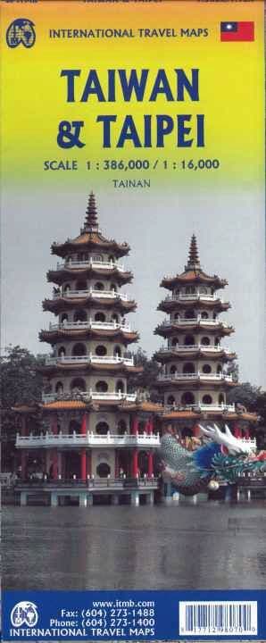 Taiwan & Taipei Travel Map