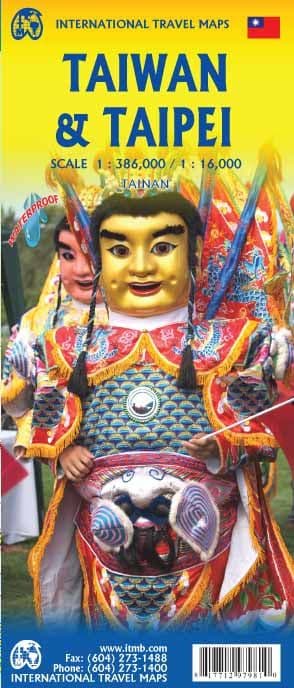 Taiwan & Taipei Travel Map