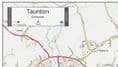 Taunton Street Map