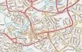 Taunton Street Map