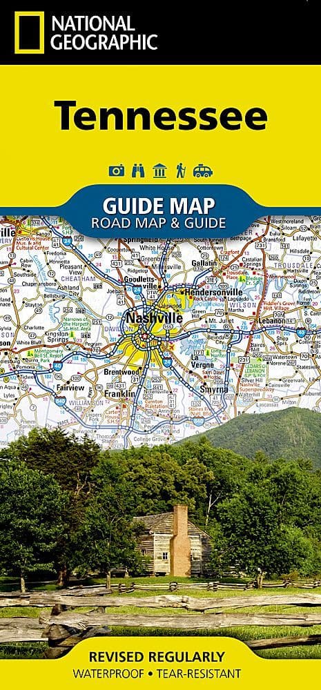 Tennessee Road Map & Travel Guide GM36