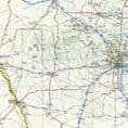 Texas & Oklahoma Adventure Map - National Geographic