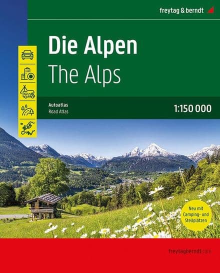 The Alps Road Atlas - F&B
