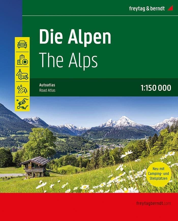 The Alps Road Atlas - F&B