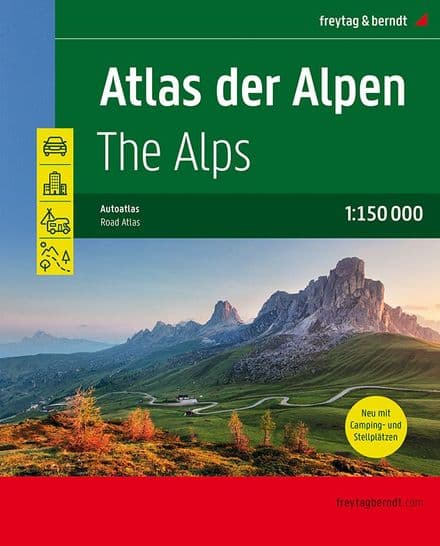 The Alps Road Atlas - F&B