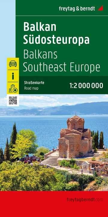 The Balkans, Europe South East Road Map - Freytag & Berndt