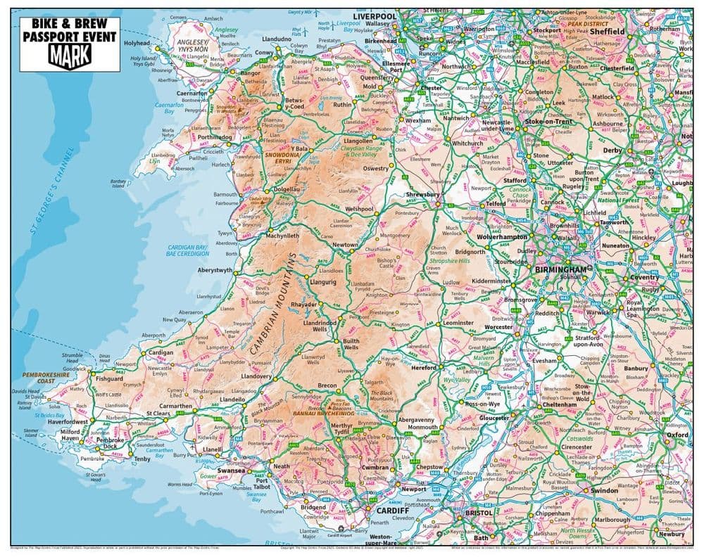 The Bike & Brew Map 2025