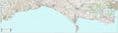 The Jurassic Coast - Wall Map - 1:50,000 - 2025
