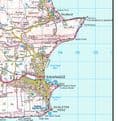 The Jurassic Coast - Wall Map - 1:50,000 - 2025