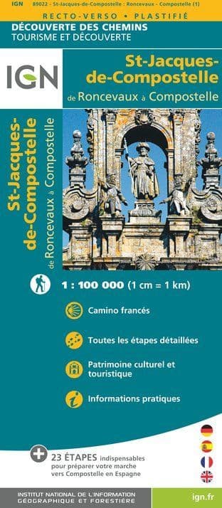 The Way of St Jacques de Compostela: - Roncevaux/Roncesvalles to Santiago GR65 - 3