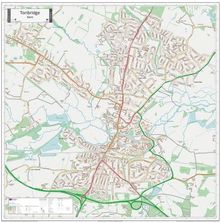 Tonbridge Street Map