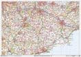 Tonbridge - TN - Postcode Sector Wall Map