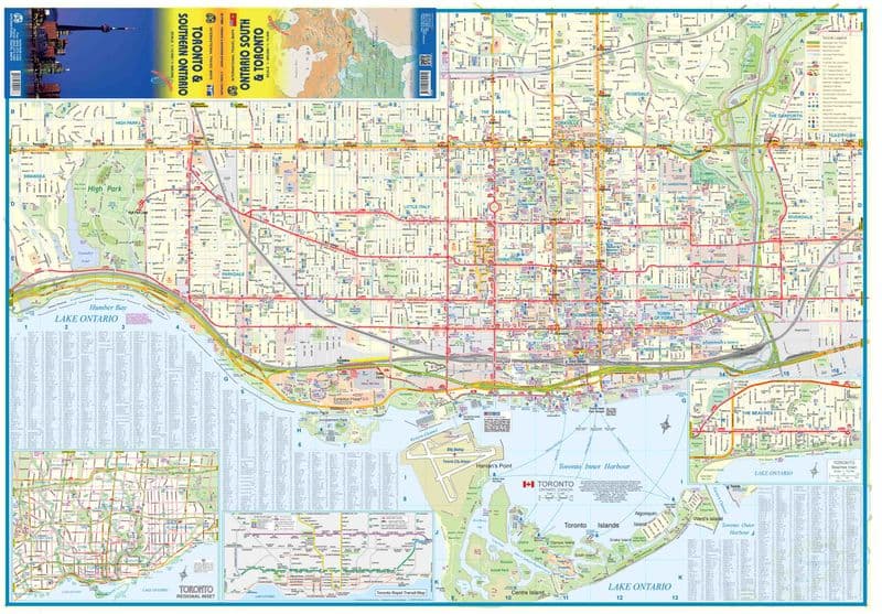 Toronto & Southern Ontario ITM Map