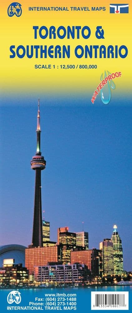 Toronto & Southern Ontario ITM Map