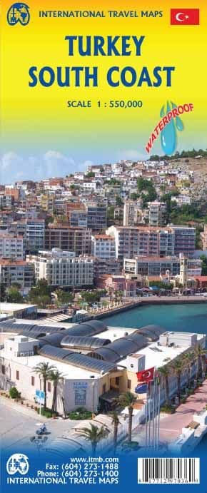 Turkey South Coast - Travel Map - ITM