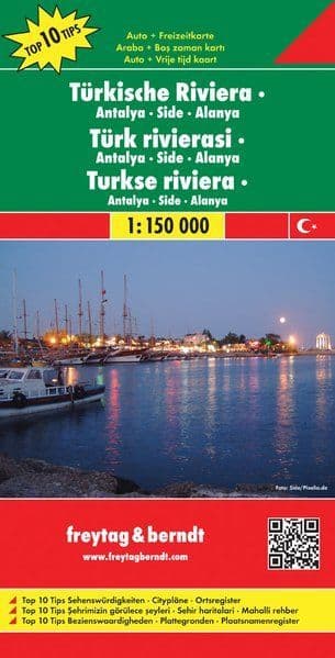 Turkish Riviera - Eastern - Road Map - F&B (483)