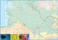 Turkmenistan & Afghanistan Travel Map