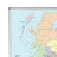 UK Counties, Districts & Unitary Authorities Wall Map - Supersize (GBIC, GBIC-AL) (120 x 174cm)