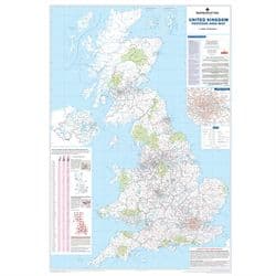 UK Postcode Wall Maps
