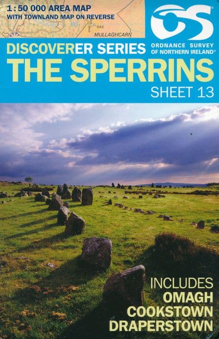 Unavailable **Ordnance Survey Northern Ireland 1:50,000 - Map 13 - The Sperrins