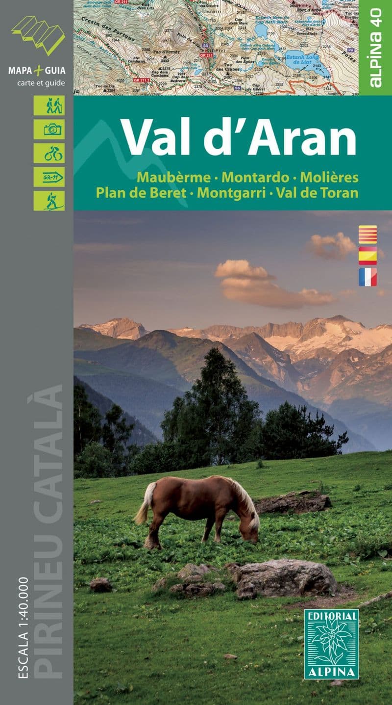 Vall d'Aran GR11 1:40 000 - Alpina Editorial 305