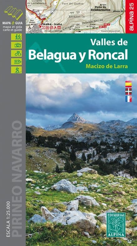 Valles de Belagua y Roncal - Macizo de Larra - Editorial Alpina 1:25,000 (327)
