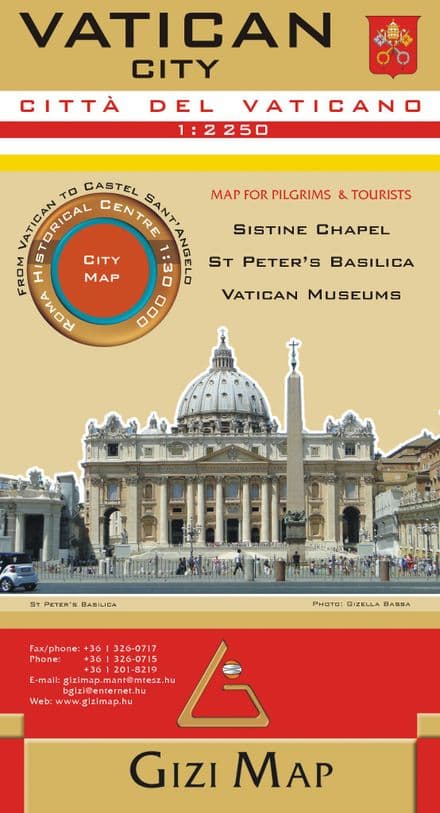 Vatican City Map - Gizi