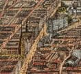 Vintage 1873 New York City Bird's-Eye View Map - Panoramic Manhattan Reproduction Print
