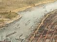 Vintage 1873 New York City Bird's-Eye View Map - Panoramic Manhattan Reproduction Print