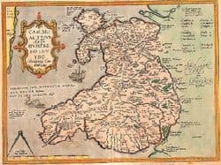 Wales Country & Regional Maps