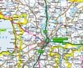 Wales Wall Map - EXTRA LARGE - 138 x 162cm