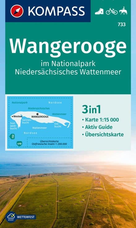 Wangerooge im Nationalpark Niedersächsisches Wattenmeer - Kompass 733