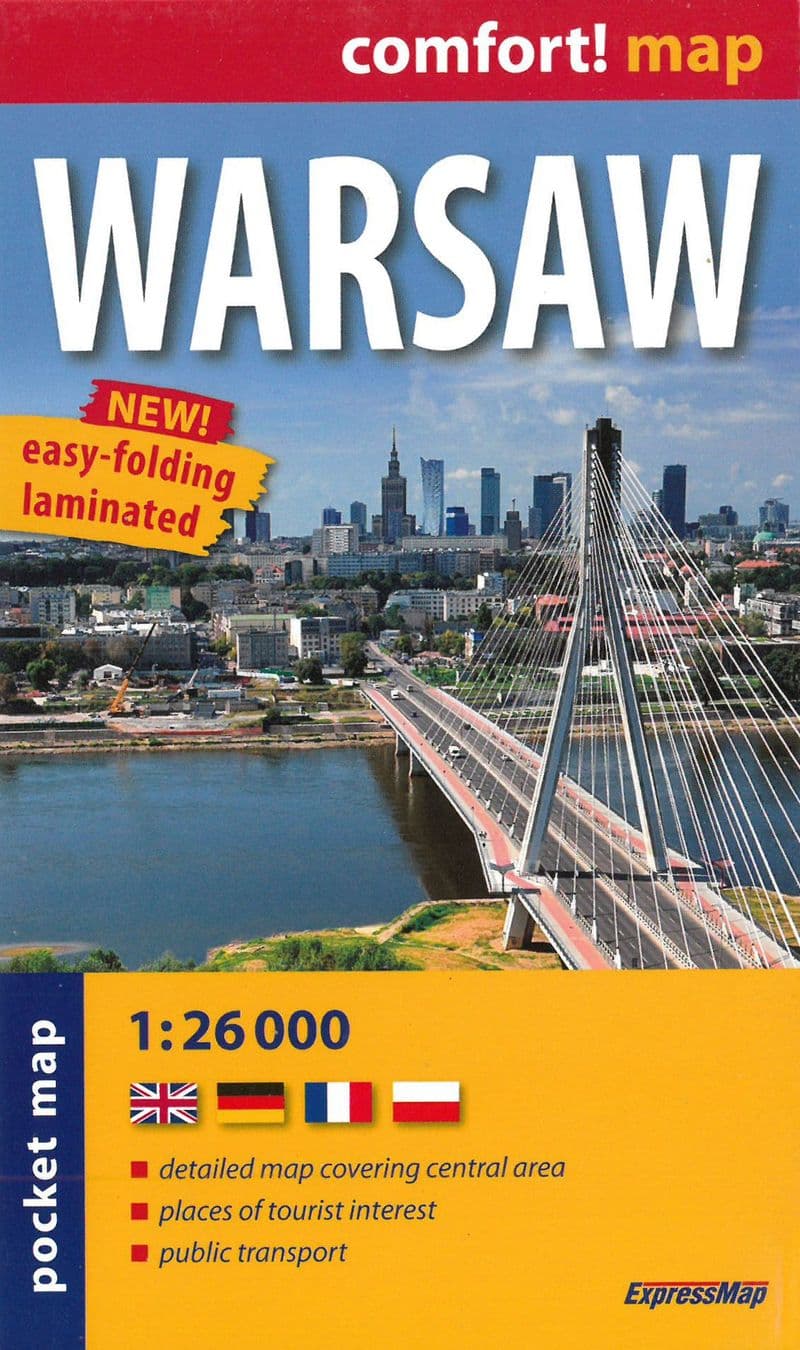 Warsaw - Mini Street Map - Comfort (EXP)