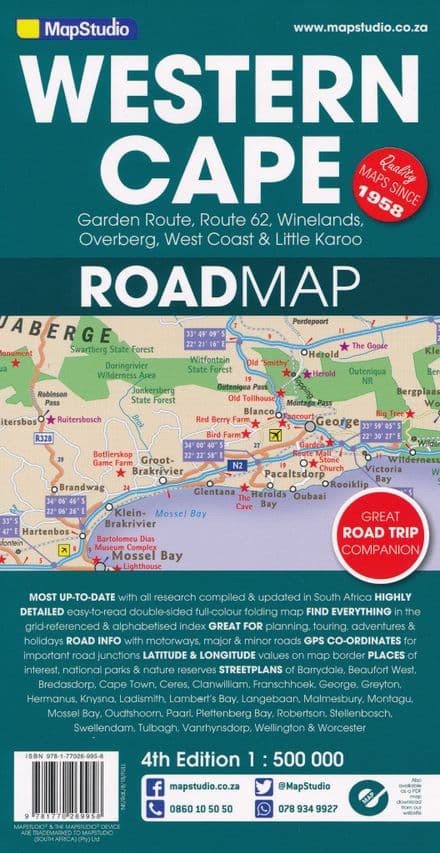 Western Cape - Map Studio (R77)