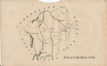 Westmoreland John Aiken circa 1795 - Original Map