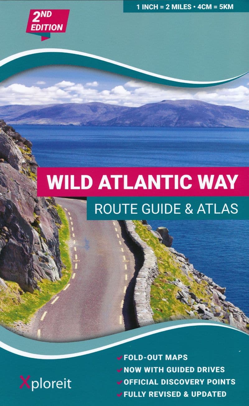Wild Atlantic Way Route Atlas - Xplorit