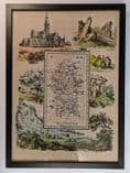 Wiltshire - by 'Reuben Ramble' - Reproduction County Map