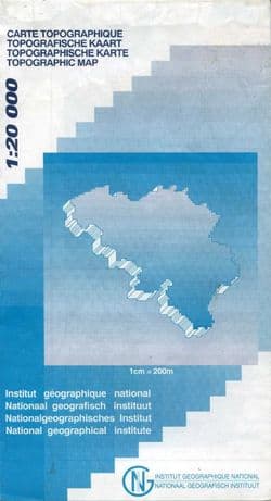 WW1 Belgian Maps 1:20,000