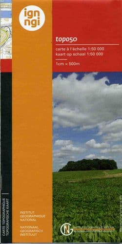 WW1 Belgian Maps 1:50,000