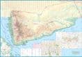 Yemen & Oman Travel Reference Map