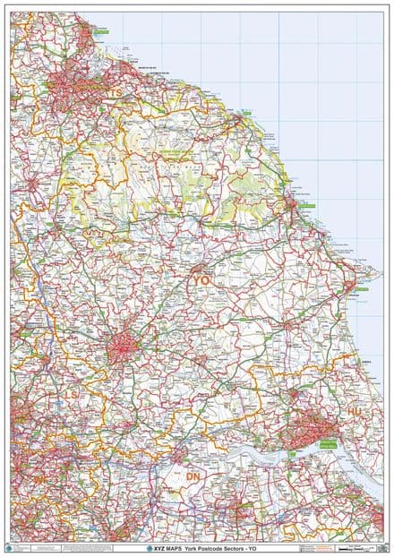 Individual Postcode Area Sector Map - Page 2