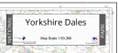 Yorkshire Dales National Park - Wall Map