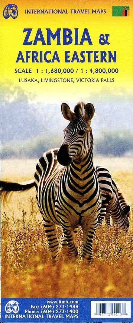 Zambia & Eastern Africa - Travel Map - ITM