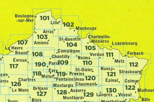 WW1 France 1 100 000 ww1-france-1-100-000