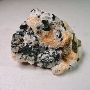 APATITE (FLUORAPATITE) CRYSTALS WITH CALCITE - Quebec, Canada