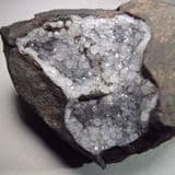 APOPHYLLITE CRYSTALS IN BASALT LAVA - Isle of Skye