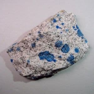 AZURITE IN GRANITE ('K2 STONE') (NATURAL PIECE) - Pakistan