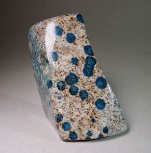 AZURITE IN GRANITE ('K2 STONE')  -  Pakistan