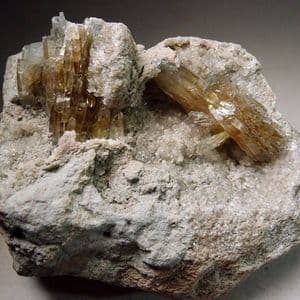 BARITE CRYSTALS  -  Sidmouth, Devon